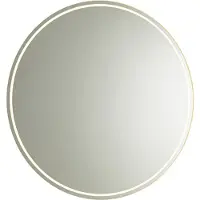 QAZQA Miroir de salle de bain moderne 80 cm avec LED et variateur tactile - Sebas