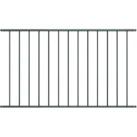 vidaXL HEK - Panneau 1.7x1.25 m Pulver -bezogener Stahl -Anthrazit