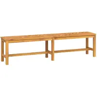 vidaXL Banc de jardin 180 cm en bois massif d'acacia