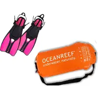 Ocean Reef Duo Ii Diving Fins Rose EU 43-48