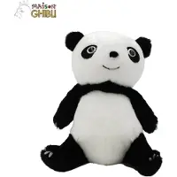 SEMIC Panda ! Go ! Plush Figure Panchan 16 Cm Noir Enfants