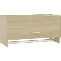 vidaXL Armoire Chêne Sonoma 70x32,5x35 cm Matériau dérivé du bois