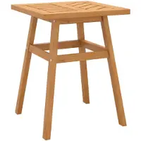 vidaXL Table d'appoint 45x45x60 cm bois massif acacia