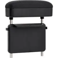 vidaXL Accoudoir de voiture universel noir 23x8x(30-38) cm ABS