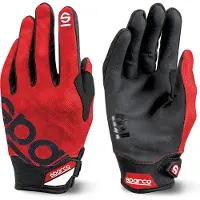 Sparco Meca 3 Work Gloves Rouge L