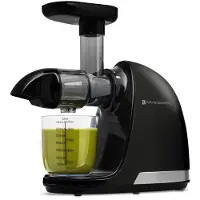 Kitchenbrothers Extracteur de jus - - fruits et légumes -700ml - Noir