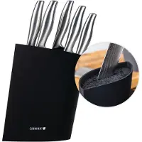 Coninx Viro Knife Block - Porte-couteaux Universel - A l'exclusion des couteaux - Plastique - Noir