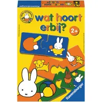Ravensburger nijntje Jeu d'enfant ce qui va avec - Jouets éducatifs