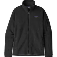 Patagonia - Polaire chaude et confortable - W's Better Sweater Jkt Black pour Femme - Taille L - Noir