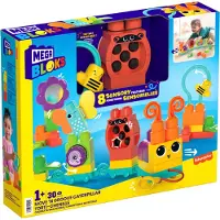 Mega Bloks Jeu de construction Coffret de Train et Animaux