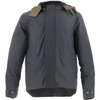 Helstons Veste textile imperméable pour moto Flame, bleu, L