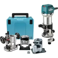 Makita RT0702CX3J Affleureuse - Avec Divers Supports Dans Mbox - 710W
