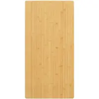 vidaXL Dessus de table 50x100x4 cm bambou