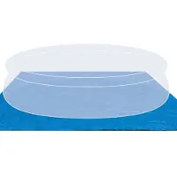 Intex Bâche de fond de piscine Carrée 472x472 cm 28048
