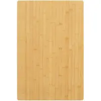 vidaXL Dessus de table 60x100x4 cm bambou