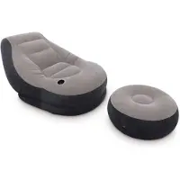 Intex Fauteuil gonflable avec pouf Ultra Lounge Relax 68564N