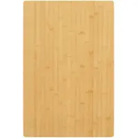 vidaXL Dessus de table 60x100x2,5 cm bambou