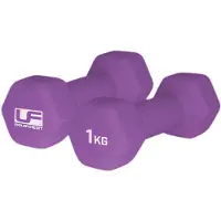 Ufe Haltère hexagonal recouvert de néoprène Urban Fitness (x2)