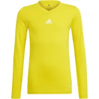 Adidas T-Shirt fonctionnel jaune / blanc