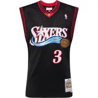 Mitchell & ness T-Shirt 'Philadelphia 76ers Allen Iverson' bleu / rouge / noir / blanc