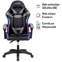 Amstrad Chaise Gaming Ams 800/900 Led