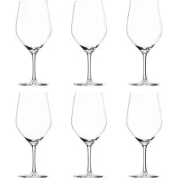 Stölzle Verres Ultra, Lot de 6 - Vin rouge 45 cl, Verres à vin, Transparent