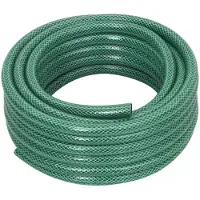 vidaXL Tuyau d'arrosage vert 0,5" 20 m PVC