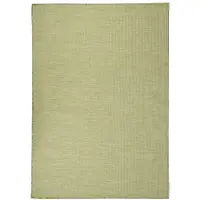 vidaXL Tapis d'extérieur en tissu plat 160x230 cm vert