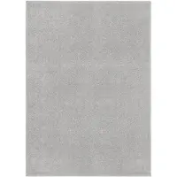 vidaXL Tapis à poils courts 120x170 cm Gris clair