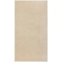 vidaXL Tapis à poils courts 80x150 cm Beige