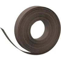 vidaXL Bordure de pelouse 3 pcs. Marron 10 m 10 cm Polyéthylène