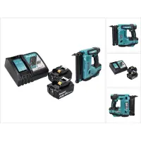 Makita DBN 500 RT Cloueuse sans fil à tête refoulé 18 V 15-50 mm + 2x batterie 5,0 Ah + chargeur (Pistolet à clous)