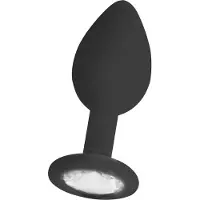 Ouch! Plug Anal Noir 7 cm