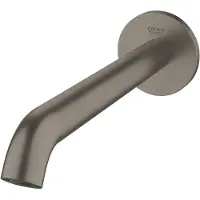 GROHE Bec déverseur pour baignoire ESSENCE montage mural hard graphite brossé