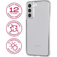 Tech21 Evo Clear Samsung Galaxy S22 Plus Back Cover Transparent
