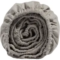 Yumeko Drap-Housse Yumeko Stone Brown (Flanelle)-180 x 220 cm