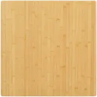 vidaXL Dessus de table 70x70x4 cm bambou