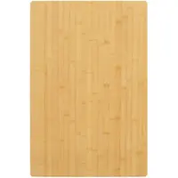 vidaXL Planche à découper 35x50x4 cm bambou