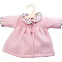 Heless Manteau rose, taille 35-45 cm
