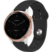 IMoshion Bracelet sport en silicone - Connexion universelle 18 mm - Noir