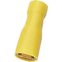 Oem Marine Female Insulated Spade Terminal 6.3 Mm 100 Units Rouge 2.5-6 mm2