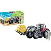 Playmobil Large Tractor With Accessories Construction Game Clair Enfants