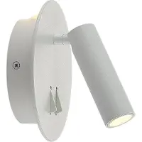 LUCANDE Applique Murale , Magya, Blanc, Salon / séjour, Aluminium, Moderne