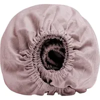 Yumeko - Drap housse - Coton TENCEL - 90x210x30 - Rose