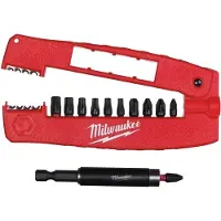 Milwaukee Sukimo antgalių rinkinys SHW CD, 12 dalių (Fente de vis)