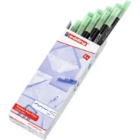 Edding E-1200, 10 feutres, pointe ogive, 0,5 à 1 mm vert (10x)