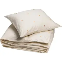 Yumeko - Parure de lit - Satin De Coton - 140x220 - Blanche