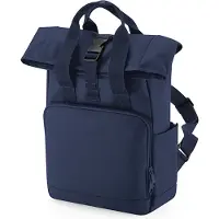 Bagbase Recycled Mini Twin Handle Roll-Top Backpack (Sac à dos à roulettes)