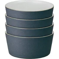 Denby Bols à Riz Denby Impression Charcoal 400 ml (Lot de 4)