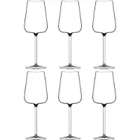 Etoile Verres À Vin Etoilé Blanc 57 Cl - Set De 6